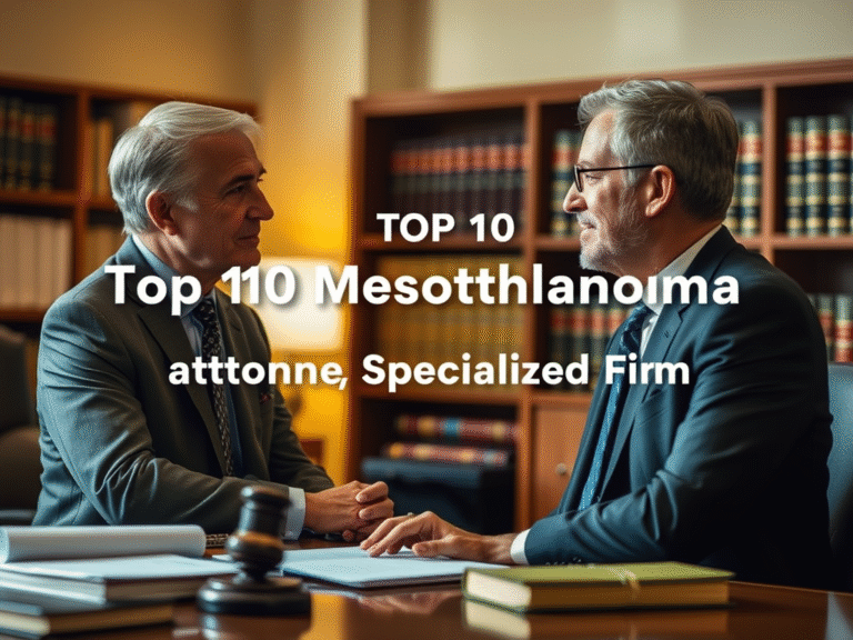 Top 10 Mesothelioma Attorney Specialized Firm