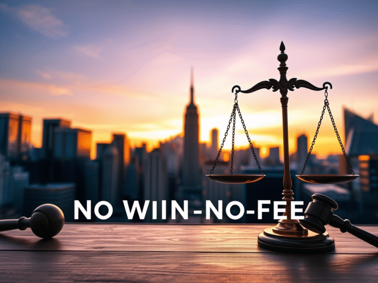 No Win No Fee Personal Injury Attorney in New York
